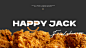 【霈约文化】HAPPY JACK品牌logo视觉方案展示-古田路9号-品牌创意/版权保护平台