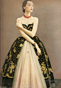1950S的美国名模和Vogue封面女郎 Dovima ​​​​