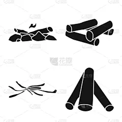 粗糙的,伐木搬运业,计算机图标,柴火,大篝火,木料堆,环境,木材,建筑业,圆木