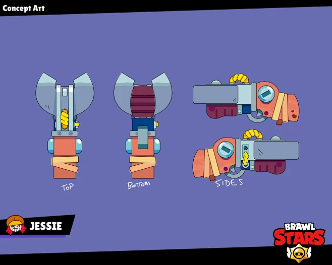 Brawl Stars Character concepts-花瓣网