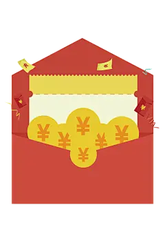 节日促销红包PNG透明背景 (87)
