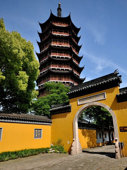 北寺塔苏州最古老的报恩寺