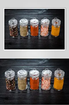 简约潮流中式厨房调料图片