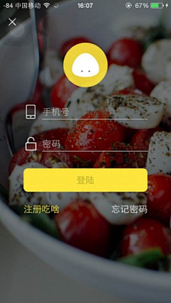 7tAYLqZX采集到APP模块·登录注册