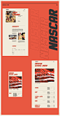 Nascar — New Website '20 : The National Association for Stock Car Auto Racing (NASCAR) is an American auto racing sanctioning and operating company that is best known for stock-car racing. This project is a redesign of official NASCAR website. The main ta