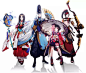 网易和风新作《阴阳师》白夜繁樱人鬼共生.CG.原画.UI.合集