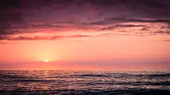 海水日出日落水（4k）- 海洋壁纸,日出壁纸,日落壁纸,自然墙纸,高清壁纸,4k壁纸,5k壁纸软件先锋