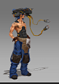 Sci-fi Japan set , Alexander Trufanov : Hello friends !<br/>Another pack of my daily work on science fiction. This time I decided to experiment with Japanese themes.<br/>I hope you will enjoy! _123采下来 #率叶插件，让花瓣网更好用#