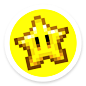 Mario. Pop culture icon-马里奥贴纸/贴纸设计/小插图/小标签/8bit/8比特/像素