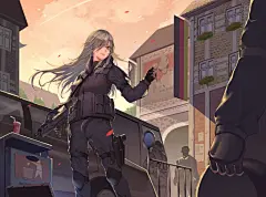 @图维画社  |  《少女前线》画师同人插画/原画/精美CG海报/壁纸