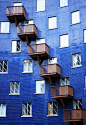 Blue building by ~athanasiaa on deviantART