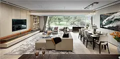 170㎡成都龙湖·西宸原著平层样板间-建e室内设计网-设计案例