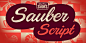 Sauber Script- Webfont & Desktop font « MyFonts