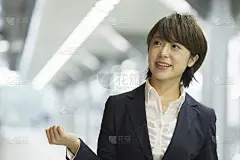 回家路上的女商人