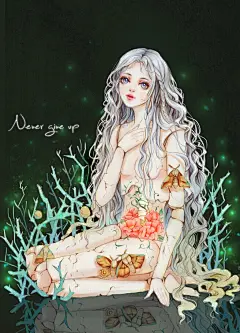 #小清新##治愈系##森林系##插画##手绘#「夜阑小米」