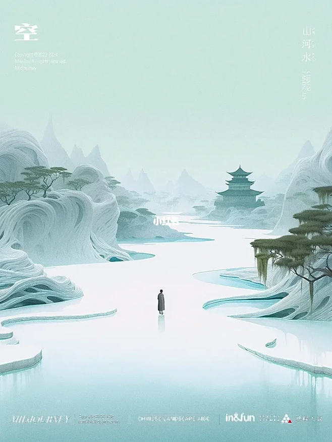 国风山水｜东方禅意枯山水