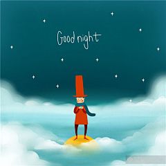 幻术师~伶彤采集到G  【Good Night】