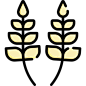 Wheat free icon