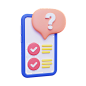 Survey 3D Illustration