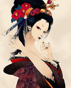 兔子花花采集到养眼的画