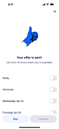 Airtasker Making an offer screen