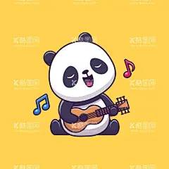 卡通熊猫  - 源文件下载【酷图网】卡通熊猫素材,熊猫,海报素材,可爱,熊猫素材,图片,卡通熊猫,插画,插图,素材,元素,矢量,卡通,手绘,手绘熊猫,标志,logo,简约,图案,图标,熊猫插画,儿童绘本,矢量熊猫,动物,卡通动物,小熊猫,动画熊猫,简笔画,形象,趣味,宝宝,Q版,国宝,大熊猫,呆萌,卡通大熊猫,弹吉他,拟人,音乐,唱歌