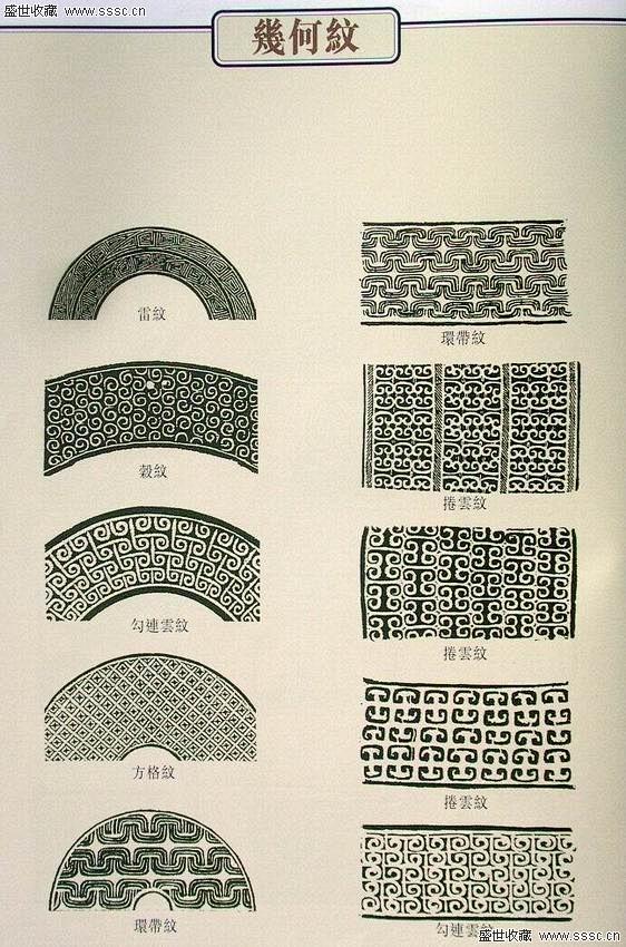 [古代中国玉器拓纹——幾何紋] 古代中国...