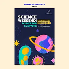 创意手绘科学做实验生化物理研究学习科研插画海报封面ps设计素材-淘宝网