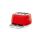 Smeg 4×4 Toaster (TSF03) | Red Dot Design Award