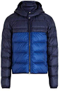 Moncler Brech Hooded Quilted Down Jacket - Mens - Navy