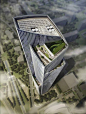 该项目是由KPF事务所最近设计的一个530米的混合使用大厦,位于广州珠江新城CBD，广州CTF大楼目前正在建设中。建成后它将与邻里的440米的国际金融中心和600米的广州塔形成三大城市天际线。塔楼的形式受到内部项目的影响，形成四个主要过渡部分的向内收缩，依次为办公，住宅，酒店，最后是顶端。
