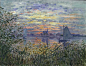 Claude Monet, French, 1840-1926 -- Marine View with a Sunset