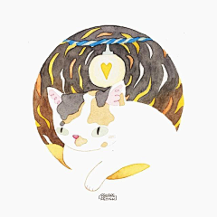 色纂色采集到插画-卡通