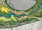 【新提醒】运河公园PS总平-雨水花园林下湿地旅游花海度假区_PSD彩平_ZOSCAPE-建筑园林景观规划设计网 - 景观规划意向图