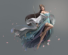 倾月白采集到魔幻角色