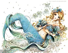 美人鱼 龙女 水中精灵