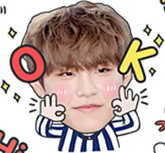 #WANNA·ONE# 
【表情包】 From APP phone themeshop
  制作by Hiishw ​​​​