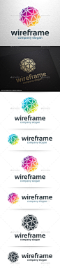 线框标识模板——抽象标志模板Wireframe Logo Template - Abstract Logo Templates机构,3 d应用程序,连接,连接,创建、创造力,创造力,开发,框架,全球,标志,媒体,现代网络、网络、节点、节点、网络,强大,psd,简单,模板,矢量,网络,网络设计,线,线框 3d, agency, app, connect, connection, creation, creative, creativity, development, frame, globe, logo, 
