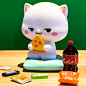 【52TOYS】MI TAO CAT蜜桃猫 第一季 盲盒手办潮玩公仔摆件