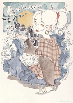 布谷布谷UI采集到绘画—线稿/ipad练习参考