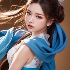 下雨了、斑驳采集到美女立绘原画
