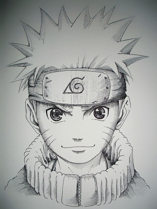 火影特辑——原创手绘鸣人!   我兄弟的.