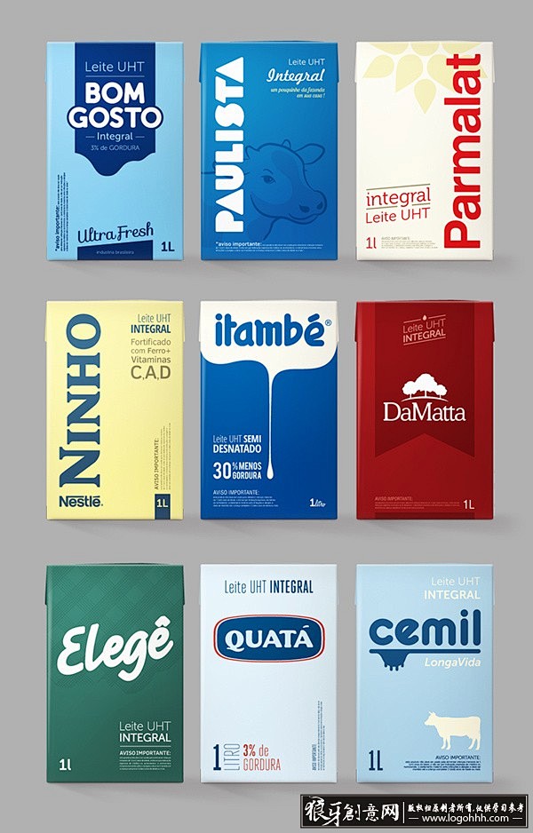巴西设计师Leo VMoura牛奶包装设...