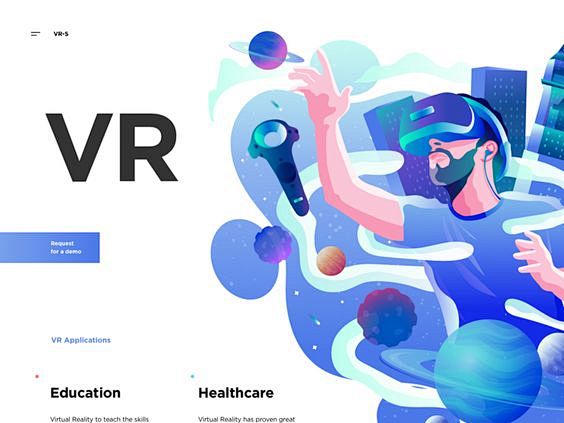 VR Illustration site...