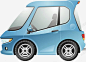 新能源微型车高清素材 交通工具 微型车 新能源汽车 环保 免抠png 设计图片 免费下载