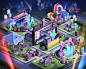 ZGIRLS3 项目场景  音乐主题活动  （单体建筑、装饰物、活动banner）SLG
