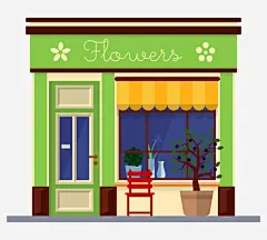 卡通清新风店铺商铺门面设计_新图网 https://www.ixintu.com