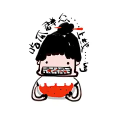 大红唇插画，女人，女神，女士，都是女啊