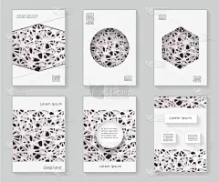 模板,式样,混沌,抽象,格子,三维图形,创造力,书,商务,覆盖