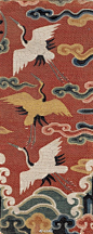                                                         最后再讲讲飞鹤，图一和二是日本鹤，我说松下之鹤，是说那个主题本身，不是说中国的鹤就不飞了，中国是有很多飞鹤的形象的，飞鹤在中国图案的意向中，代表了祥瑞平和，甚至讲的深一点，比如宋徽宋的画（3），看似清雅，包裹的内涵是有其作为一个君主的政治理想的，他希望自己的统治是”海域晏清无夕虑 ​​​​...展开全文c                            